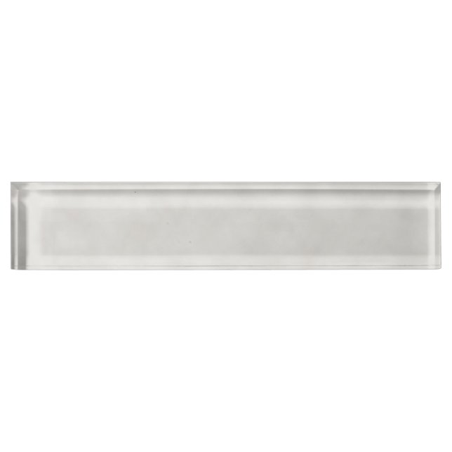 Light Grey Parchment Texture Background Nameplate (Front)