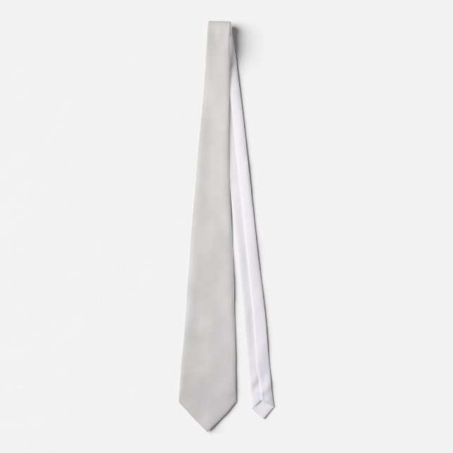 Light Grey Parchment Texture Background Tie (Front)