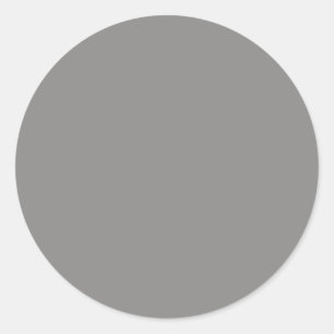 Light Grey Round Sticker