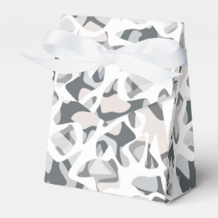 Light Grey Spots Abstract spotted pattern Favour Box