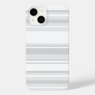 Light grey stripes Case-Mate iPhone 14 case