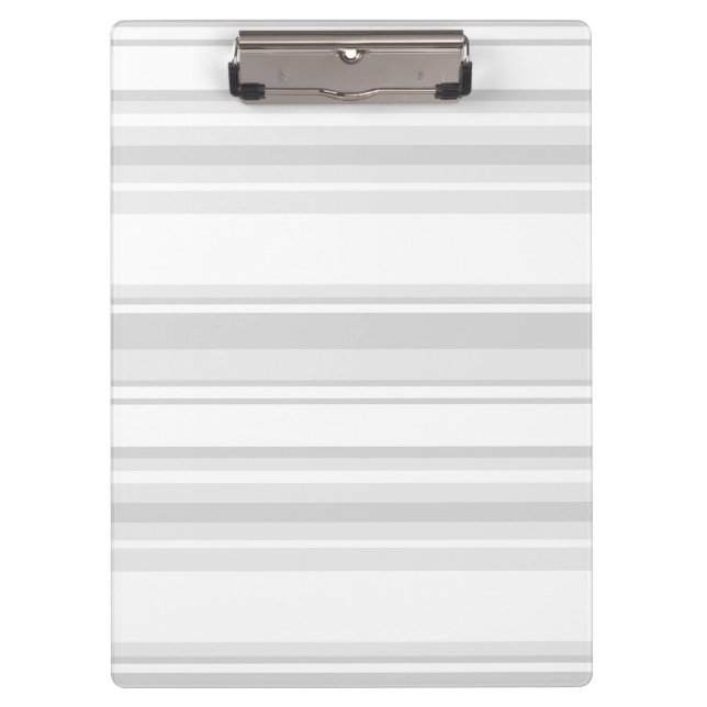 Light grey stripes clipboard (Front)