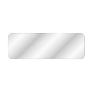Light Grey Stripes. Return Address Label