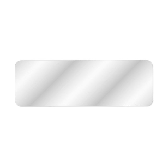 Light Grey Stripes. Return Address Label (Front)