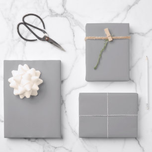 Light Grey Wrapping Paper Sheet
