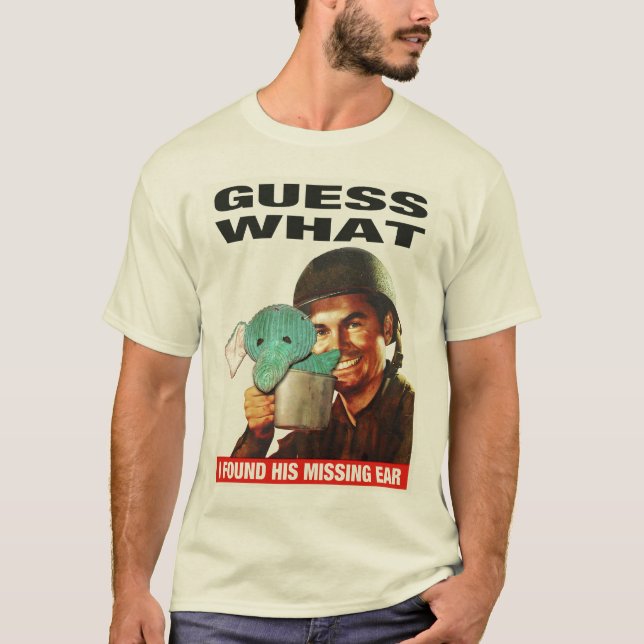 (Light) Guess What WWII Poster Tee (Front)