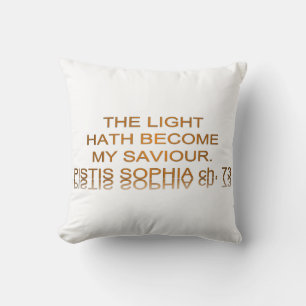 Light Hath Become My Saviour Cushion