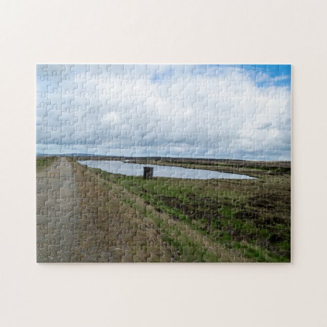 Light Hazzles Reservoir Jigsaw Puzzle (Horizontal)