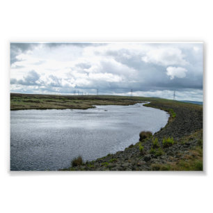Light Hazzles Reservoir Photo Print