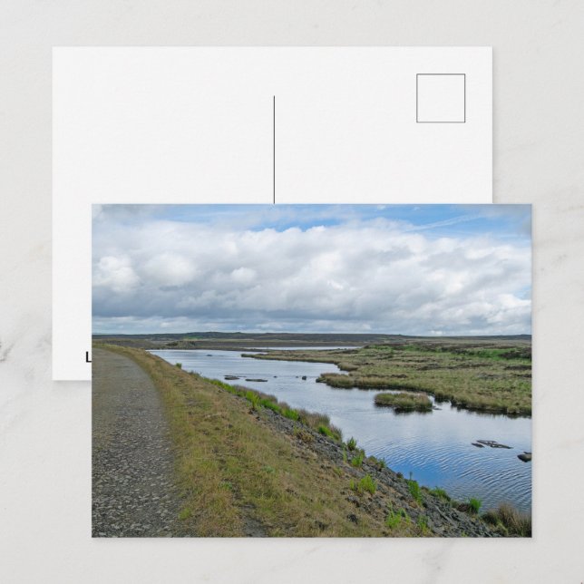 Light Hazzles Reservoir Postcard (Front/Back)