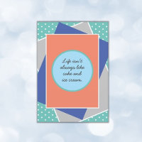 Light-hearted Humourous Encouragement card