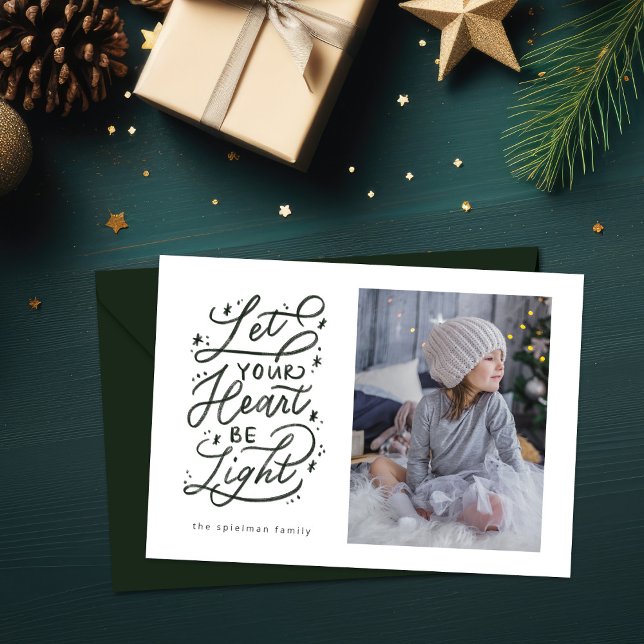 light hearted starry hand lettered holiday card (Creator Uploaded)