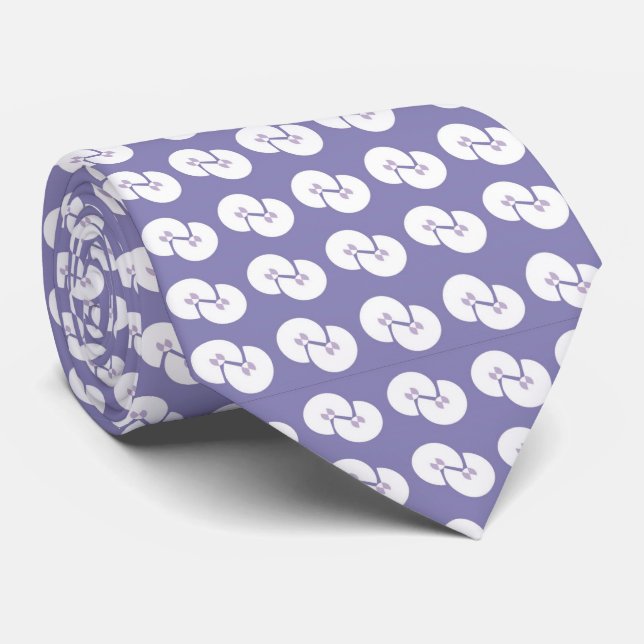 Light heather elegant necktie (Rolled)