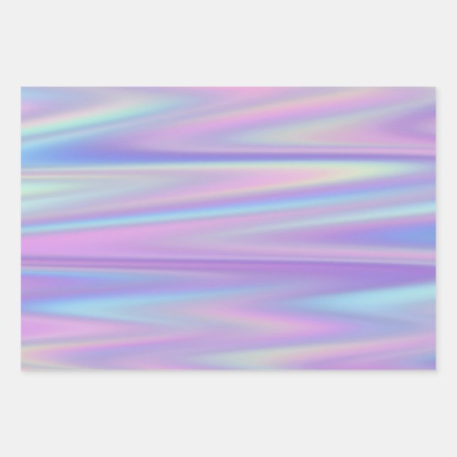 Light Holographic Wrapping Paper (Front)