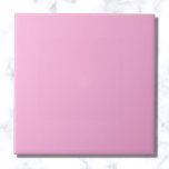 Light Hot Pink Solid Colour Ceramic Tile<br><div class="desc">Light Hot Pink Solid Colour</div>