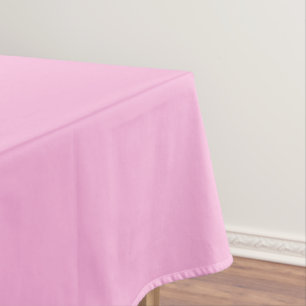 Light Hot Pink Solid Colour Tablecloth
