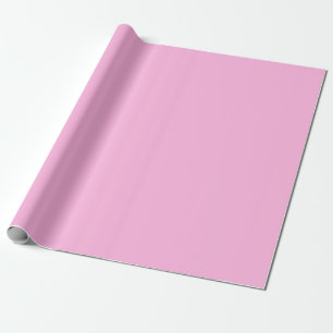 Light Hot Pink Solid Colour Wrapping Paper