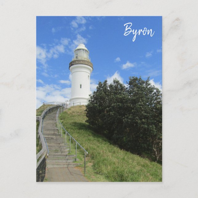 light house byron postcard (Front)