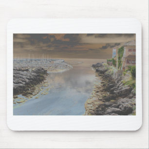 Light house in Cascais Portugal Mouse Pad