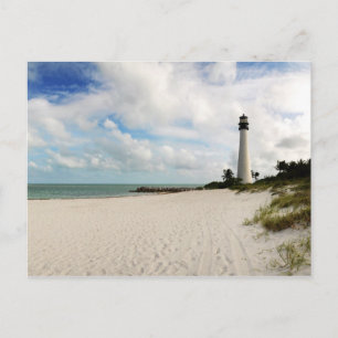 Light house in Miami - Postcard
