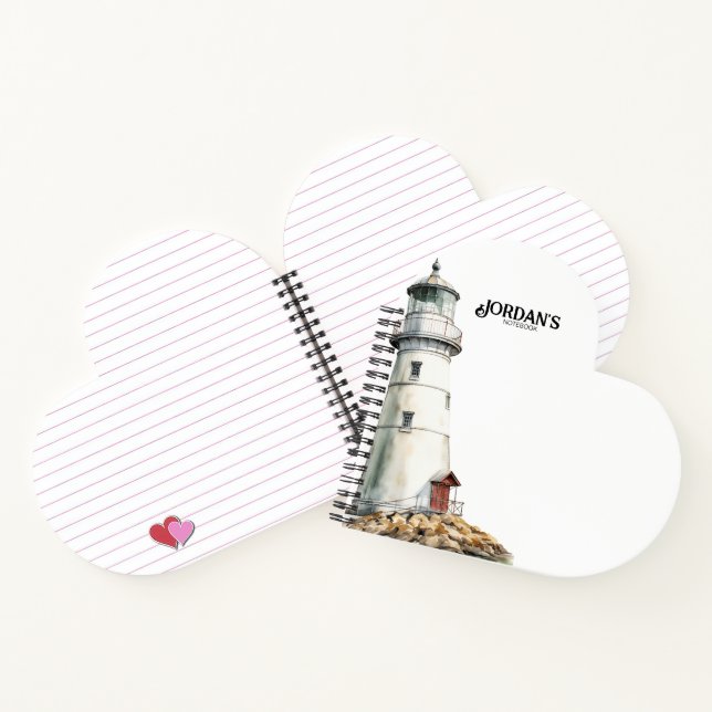 Light house lightbrown2 MINI Notebook (Inside)