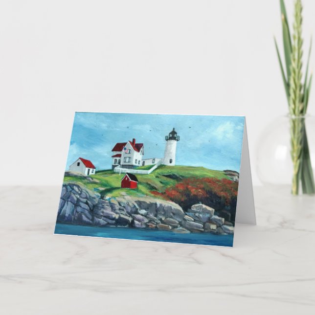 Light house note card (Front)