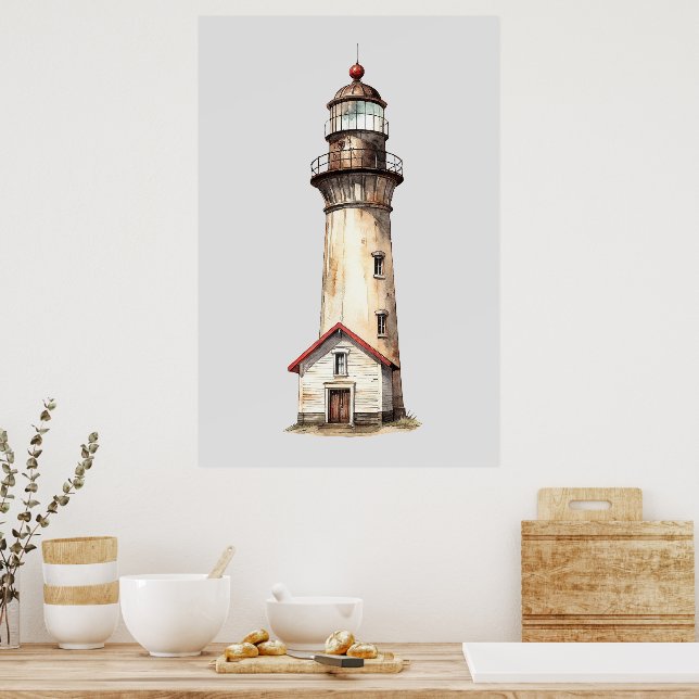 Light House Poster (Kitchen)
