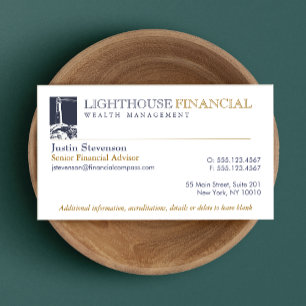 Light House Professional Business Card