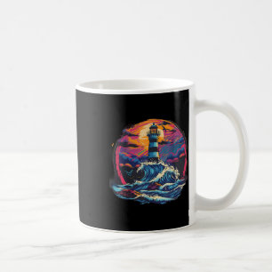 Light House Seaside House Sailing Boating Sea Ligh Coffee Mug
