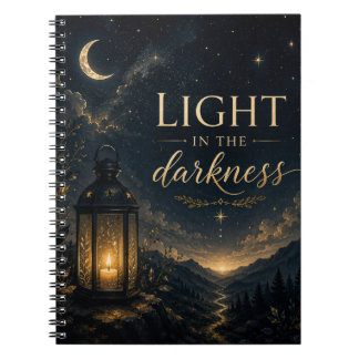 Light in the Darkness Inspirational Notebook