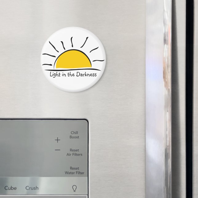 Light in the darkness magnet (In Situ (Fridge))