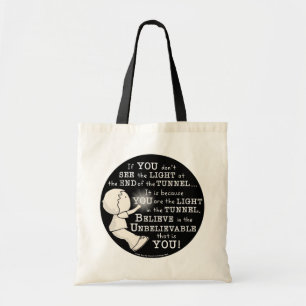 Light in the Tunnel Tote Bag