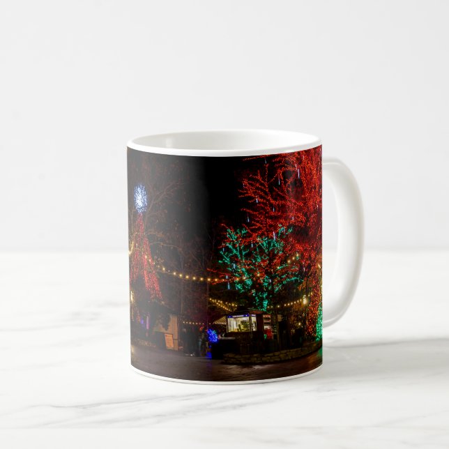 Light It Up For Christmas Coffee Mug (Front Right)