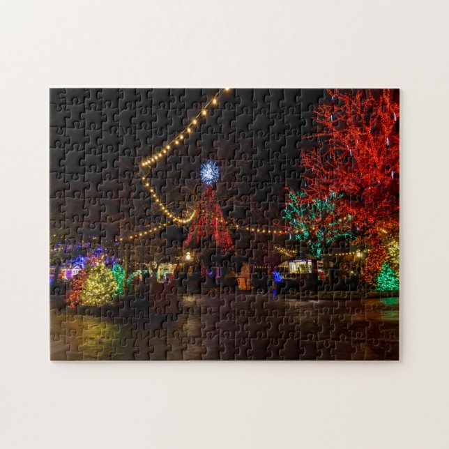 Light It Up For Christmas Jigsaw Puzzle (Horizontal)