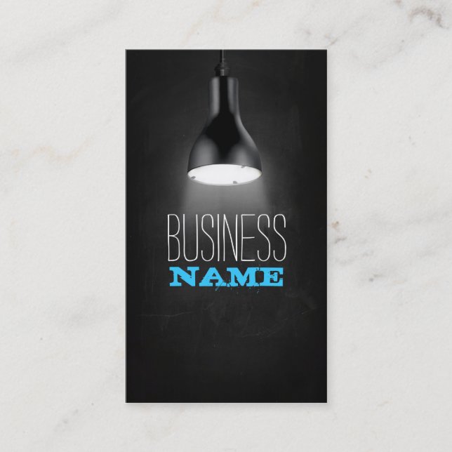 Light/lamp Generic Business card (Front)