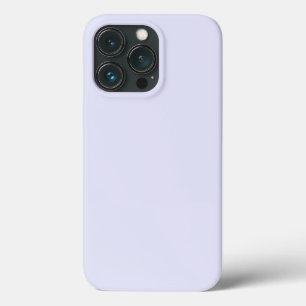 Light lavender lilac elegant iPhone 13 pro case
