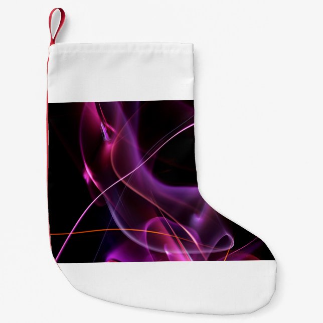 Light. lineabstract, air, architecture, art, astro small christmas stocking (Front)