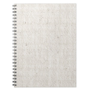 Light Linen Background Notebook