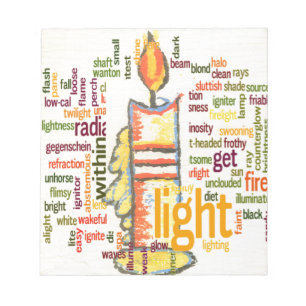 Light Lovely Notepad