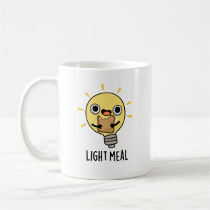 Light Meal Funny Electric Bulb Pun Coffee Mug