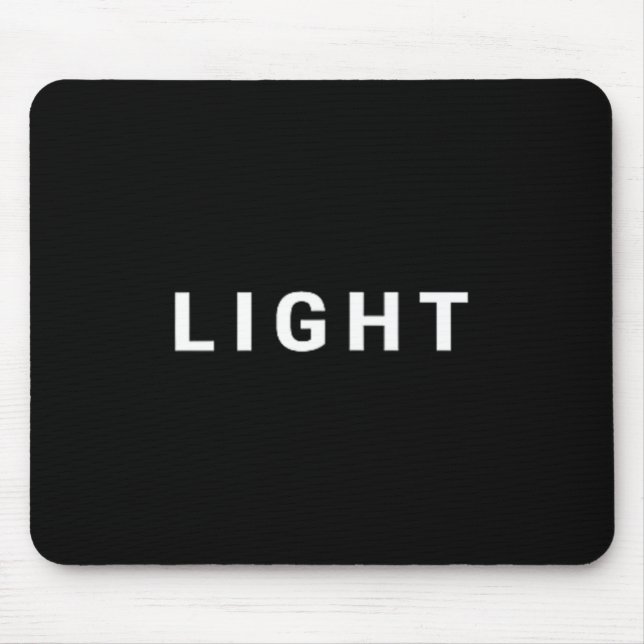 Light Minimalist Mouse Pad (Front)