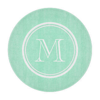 Light Mint Green High End Coloured Cutting Board