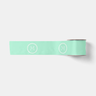 Light Mint Green High End Coloured Matching Satin Ribbon