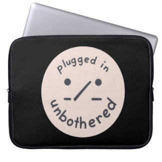Light mocha and oat soft gray AI art Laptop Sleeve