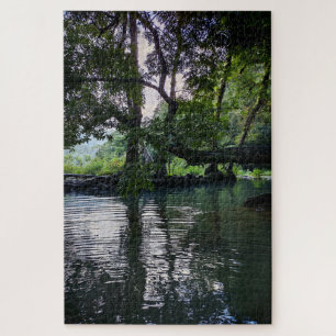 Light Moving Across Water Jigsaw Puzzle