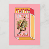 Light My Fire Matchbox Art