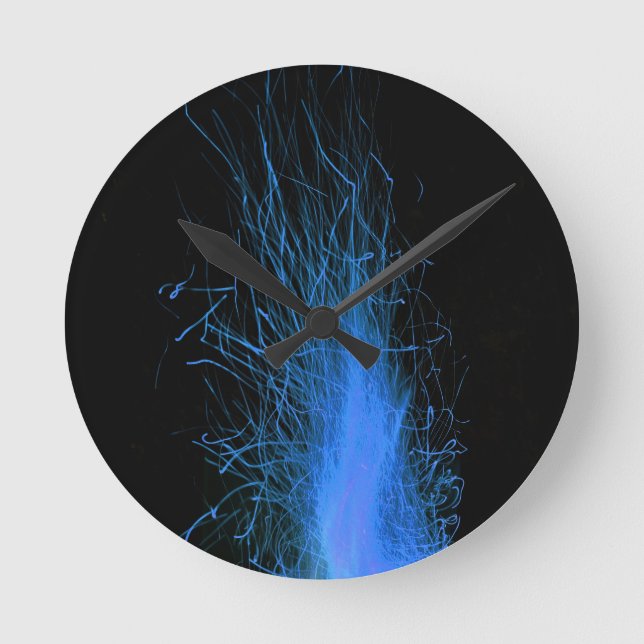 Light my fire round clock (Front)