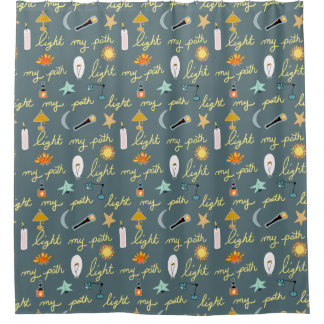 Light My Path Shower Curtain