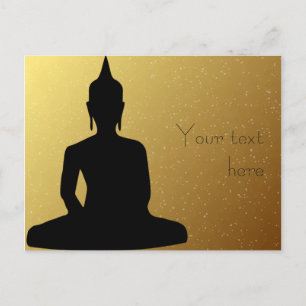light of gold postcard