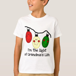 Light of Grandma's Life  Holiday Tshirts and Gifts